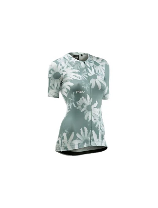Cyklistické tričko NORTHWAVE Blade Woman Jersey, zelené Cyklistické tričko NORTHWAVE Blade Woman Jersey, zelené