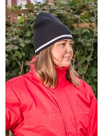 Result Headwear R 368X Pletená čepice s kontrastními pruhy 28.368X red/yellow Result Headwear R 368X Pletená čepice s kontrastními pruhy 28.368X red/yellow