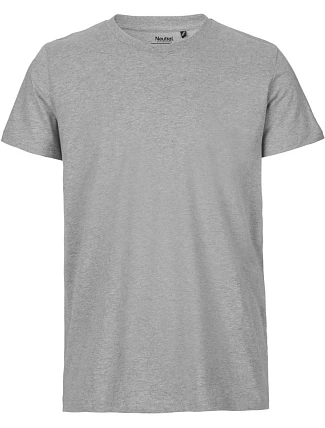 Neutral O 61001 Pánské tričko z bio bavlny 77.6101 sport grey Neutral O 61001 Pánské tričko z bio bavlny 77.6101 sport grey