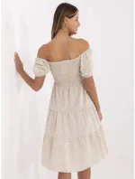 MI SK šaty A2561.89 béžové MI SK šaty A2561.89 béžové