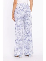 M911 Široké kalhoty s potiskem a zapínáním na zip - model 1 M911 Široké kalhoty s potiskem a zapínáním na zip - model 1