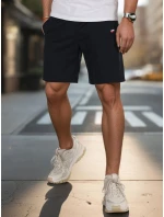 Pánské tmavě modré teplákové šortky FashionStreet SX2483