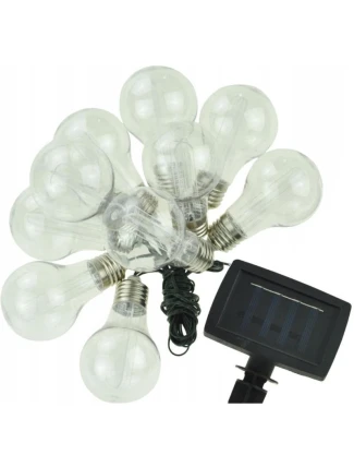 SOLÁRNÍ ZAHRADNÍ GIRLANDA LAMPA PARTY LIGHT 10 VEDLA 3,8 M SOLÁRNÍ ZAHRADNÍ GIRLANDA LAMPA PARTY LIGHT 10 VEDLA 3,8 M