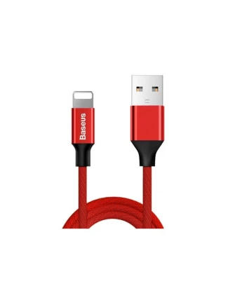 Kabel Baseus Yiven CALYW-A09 (USB 2.0 - Lightning ; 1,8 m; barva červená) Kabel Baseus Yiven CALYW-A09 (USB 2.0 - Lightning ; 1,8 m; barva červená)