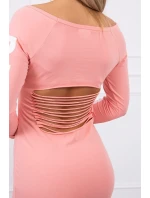 Roztrhané meruňkové šaty Roztrhané meruňkové šaty