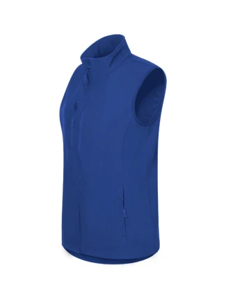 Trail softshellová vesta dámská královská modrá