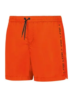 Pánské plavky SM22-26 oranžová - Self