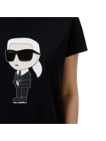 Karl Lagerfeld Ikonik Tričko W 230W1700 Karl Lagerfeld Ikonik Tričko W 230W1700