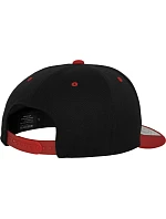 Flexfit 110 6 panelová kšiltovka "Fitted Snapback" 55.0110 black/red