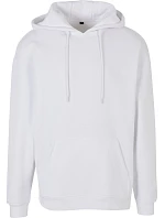 Build your Brand BB 006 Oversize mikina s kapucí z těžké bavlny 56.B006 white