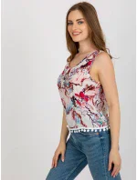 Halenka AT BZ 2202B.70 bílé a růžové Halenka AT BZ 2202B.70 bílé a růžové