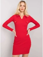 Šaty RV SK 7435.38 červená