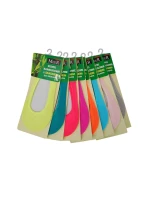 Bambusové ponožky baleríny se silikonem 1078