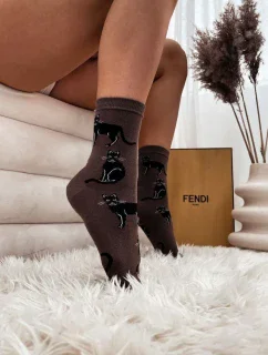 DÁMSKÉ PONOŽKY KOČKY 0200.024