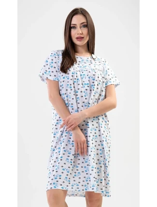 Dámská noční košile s krátkým rukávem Monika Dámská noční košile s krátkým rukávem Monika