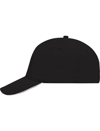 Daiber MB 35 5 panelová sandwich kšiltovka 03.0035 black/white