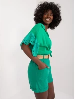 Šortky DHJ SN 2598.29X zelené