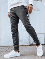 Pánské tmavě šedé tepláky FashionStreet UX4271