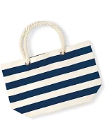 Westford Mill W 680 Plážová taška "Nautical" 50.0680 natural/navy Westford Mill W 680 Plážová taška "Nautical" 50.0680 natural/navy