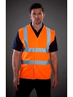 Yoko HVW 100 Hi-Vis bezpečnostní vesta 79.W100 black/hi vis yellow Yoko HVW 100 Hi-Vis bezpečnostní vesta 79.W100 black/hi vis yellow