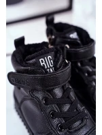 Children's Insulated Sports Shoes Big Star Black