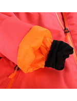 Dětská lyžařská bunda s membránou ptx ALPINE PRO GAESO diva pink