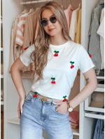 Dámské tričko CHERETTE bílé FashionStreet RY2848