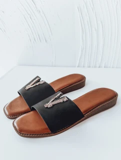 Dámské žabky SOLVINA black FashionStreet ZY0958
