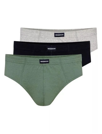 Pánská tanga 3 pack 1446 Basic k667 - HENDERSON Pánská tanga 3 pack 1446 Basic k667 - HENDERSON