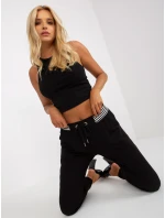 Tepláky RV DR 8019.12 černá Tepláky RV DR 8019.12 černá