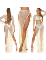 Sexy sukně Koucla Highwaist Net Maxi Skirt / Cover-Up