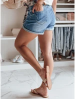 Dámské džínové šortky BELTLOVE blue FashionStreet SY0469