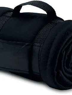SOL'S Stavenger Fleecová deka 25.4342 black