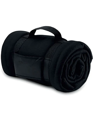 SOL'S Stavenger Fleecová deka 25.4342 black SOL'S Stavenger Fleecová deka 25.4342 black