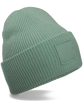 Beechfield B 336R Pletená čepice Patch "Tonal" 53.336R dusty green Beechfield B 336R Pletená čepice Patch "Tonal" 53.336R dusty green