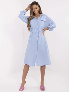 Šaty MI SK 91166.73 světle modré