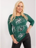 Halenka RV BZ 9182.14 tmavě zelená Halenka RV BZ 9182.14 tmavě zelená