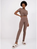 Legíny RV LG 2850.28P hnědá