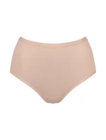 Dámské kalhotky GO Daily Cotton Highwaist 3P - BROWN - béžové 00LZ - SLOGGI