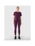 Dámské oversize rychleschnoucí tréninkové tričko 4F 4FRSS25TFTSF1236-50S