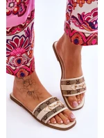 Klasické ploché podpatky Béžové Marlene