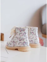 Dětské Boty S Zipem Oceněné Bežové Dolida Dětské Boty S Zipem Oceněné Bežové Dolida