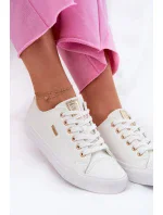 Dámské tenisky z ECO kůže Big Star – bílé