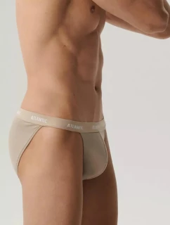 Pánské slipy / tanga 3PACK 3BMP-1582 Béžová - Atantic