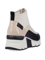 Rieker W RKR608 béžová kotníčková obuv Rieker W RKR608 béžová kotníčková obuv