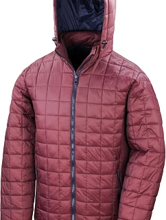 Result R 401X Prošívaná bunda s kapucí 30.401X ruby/navy