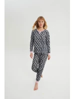Vamp - Pyžamo s dlouhými rukávy 19465 - Vamp
