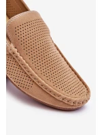 Pánské klasické semišové mokasíny Béžove Felixo Pánské klasické semišové mokasíny Béžove Felixo