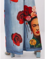 Kalhoty DHJ SP 19183 5.78 modrá