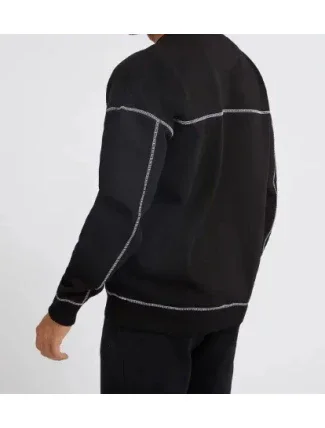 Pánská mikina Z2BQ17KBGQ2 JBLK černá - Guess Pánská mikina Z2BQ17KBGQ2 JBLK černá - Guess